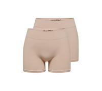 ONLY "ONLVICKY S-LESS MINI SHORTS 2-PACK" (37060839-XS)