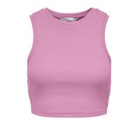 ONLY - ONLVILMA S/L CROPPED TANK TOP JRS NOOS begonia pink - Gr. - XL