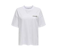 ONLY - ONLVIVVI LIFE S/S LOVELY TOP JRS bright white - Gr. - XS