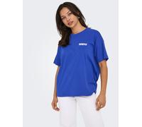 ONLY "ONLVIVVI LIFE S/S LOVELY TOP JRS" Baumwolle, regular fit, Rundhals (15463351-S)