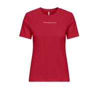 ONLY - ONLVIVVI REG S/S LOVELY TOP BOX JRS Barbados Cherry - Gr. - M