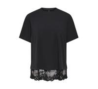 ONLY Onlvivvi S/S Lace Bottom Top JRS Noos