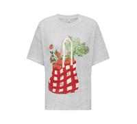 ONLY - ONLVIVVI S/S LOVELY TOP JRS Light Grey Melange - Gr. - L
