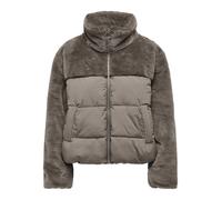ONLY - ONLWANJA FUR PUFFER MIX JACKET NOOS OTW Walnut - Gr. - M