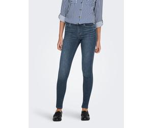ONLY "ONLWAUW LIFE MID SK DNM" (25426958-S) blau schwarz denim