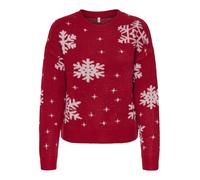 Only - ONLXMAS ROLFA LS ONECK SNOWFLAKES KNT - Gr. - S