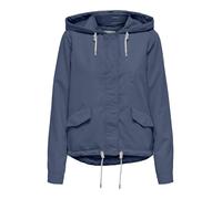 ONLY "ONLSKYLAR HOOD SPRING JACKET CC OTW" mit Kapuze mit (81485754-XS) vintage indigo