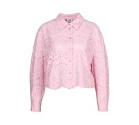 Only Langarmbluse ONLVALAIS L/S SHIRT WVN NOOS Damen 100% Baumwolle unifarben taillenlang Pink Lady XL