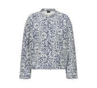 Only Regular Fit Hemdjacke mit Allover-Muster Modell 'HALLIE' in Blau, Größe XL