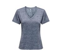 ONLY Damen ONPCORE Life VN SS REG Tee NOOS Top, Vintage Indigo/Detail:Melange, X-Large
