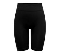 ONLY Women's ONPJAIA Life HW Rib CIR Long Shorts NOOS Sportshorts, Black, S/M