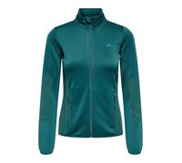 Trainingsjacke ONLY PLAY "ONPJETTA HN FLEECE JCK - NOOS", Damen, Gr. M, mediterranea, Fleece, Obermaterial: 94% Polyester, 6% Elasthan, unifarben, regular fit hüftbedeckend, mit innenliegendem Gummizu