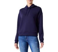 Kapuzensweatshirt ONLY PLAY "ONPLOUNGE HOOD LS SWT NOOS" Gr. M (38), blau (maritime blue) Damen Sweatshirts (88369330-M) maritime blue