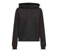 Kapuzensweatshirt ONLY PLAY "ONPLOUNGE LS HOOD SWEAT - NOOS", Damen, Gr. XS, braun (chocolate torte), Sweatware, Obermaterial: 80% Polyester, 15% Viskose, 5% Elasthan, unifarben, regular fit normal, R