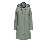 Parka ONLY "ONLKARA LIFE PARKA CC OTW", Damen, Gr. S, shadow, Web, Obermaterial: 100% Polyester, unifarben, relaxed fit, Jacken (34615917-S) shadow