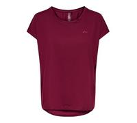 Only Play Damen Onpaubree On Bat Loose Tee Noos T-Shirt, Rhododendron, S EU