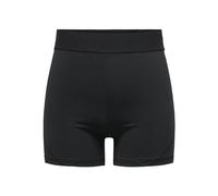 Trainingsshorts ONLY PLAY "ONPGIL-2-LANA LIFE HW SHORTS NOOS", Damen, Gr. S (36), N-Gr, schwarz, Jersey, Obermaterial: 80% Polyester, 20% Elasthan, unifarben, casual, Hosen (36898052-S) schwarz