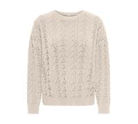 ONLY Pullover in Beige - Größe M | Damen Pullover Cardigans