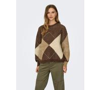 ONLY Pullover in Braun - Größe M | Damen Pullover Cardigans