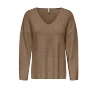 ONLY Pullover in Braun - Größe XS | Damen Pullover Cardigans
