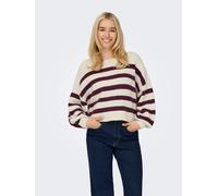 ONLY Pullover in Creme - Größe L | Damen Pullover Cardigans
