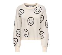 ONLY Pullover in Creme - Größe L | Damen Pullover Cardigans