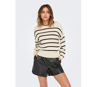 ONLY Pullover in Creme - Größe M | Damen Pullover Cardigans