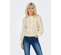 ONLY Pullover in Creme - Größe XL | Damen Pullover Cardigans