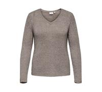 ONLY CARMAKOMA - CARGEENA L/S V-NECK KNT NOOS, M-46/48