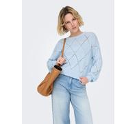 ONLY Pullover in Hellblau - Größe XL | Damen Pullover Cardigans