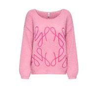 ONLY Pullover in Rosa - Größe L | Damen Pullover Cardigans
