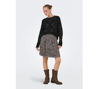 ONLY - ONLALTA LS SEQUIN O-NECK KNT black - Gr. - M