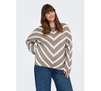 ONLY Pullover in Taupe - Größe M-46/48 | Damen Pullover Cardigans