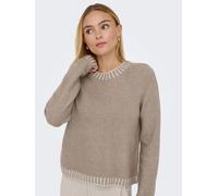 ONLY Pullover in Taupe - Größe M | Damen Pullover Cardigans