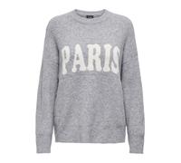 ONLY Pullover 'Jerico' - Grau meliert Cd Paris / M