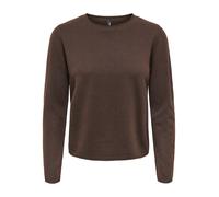 ONLY Pullover 'Loyal Rundhals' - Bitter Chocolate meliert / XS