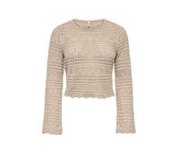 ONLY - ONLELKE LIFE LS PULLOVER KNT NOOS Oxford Tan - Gr. - XS