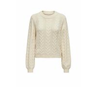 ONLY Female Strickpullover ONLRUBINA Ls Cable O-Neck KNT Noos 15317515,Whitecap Gray,M