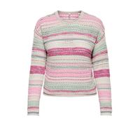 ONLY Pullover Rosa/ Mint/ Creme - Größe XL | Damen Pullover Cardigans