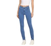 Only Skinny Fit Jeans aus Viskosemischung Modell 'Rain' in Blau, Größe M/30