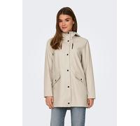 Only Elisa Raincoat Beige XS Frau (Herstellerartikelnummer: 15261734-SilverLining-XS)