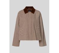 Only Regular Fit Blouson aus reiner Baumwolle Modell 'MANILLA' in Mittelbraun, Größe L