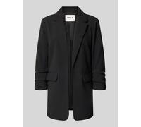 ONLY Regular Fit Longblazer mit 3/4-Arm Modell 'KALINA' in Black, Größe 34