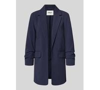 ONLY Regular Fit Longblazer mit 3/4-Arm Modell 'KALINA' in Marine, Größe 42
