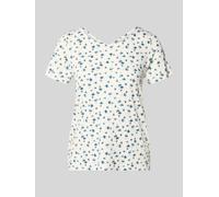 Only Regular Fit T-Shirt aus Viskose-Mix Modell 'BERA' in Weiss, Größe XS