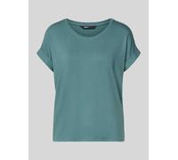 ONLY Regular Fit T-Shirt aus Viskose-Mix Modell 'MOSTER' in Schilf, Größe S