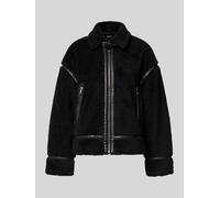 ONLY Damen Onlmichelle Teddy Jacket OTW Jacke, Schwarz, XS