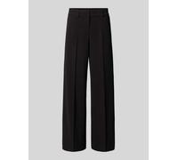 ONLY Regular Fit Weite Hose mit Bügelfalten Modell 'KALINA' in Black, Größe 36