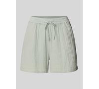 Only Relaxed Fit Shorts aus reiner Baumwolle Modell 'THYRA' in Schilf, Größe M