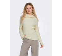 ONLY Rollkragenpullover in Creme - Größe XL | Damen Pullover Cardigans